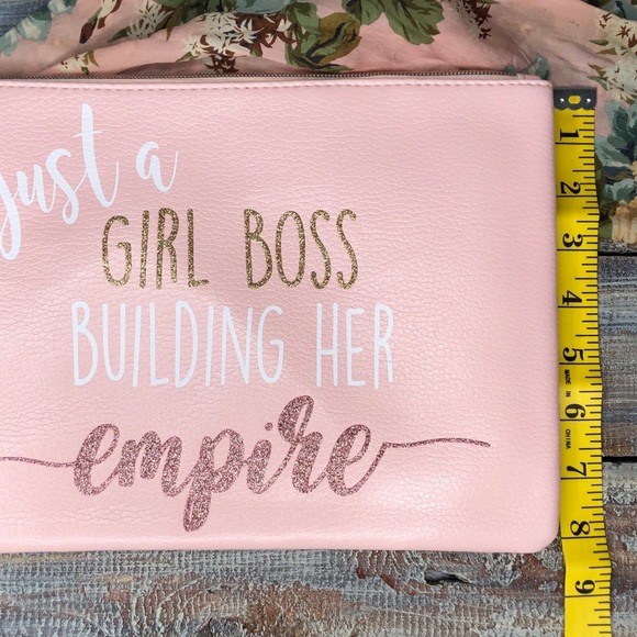 Just a Girl Boss Building Her Empire Makeup Bag - Picture 6 of 6